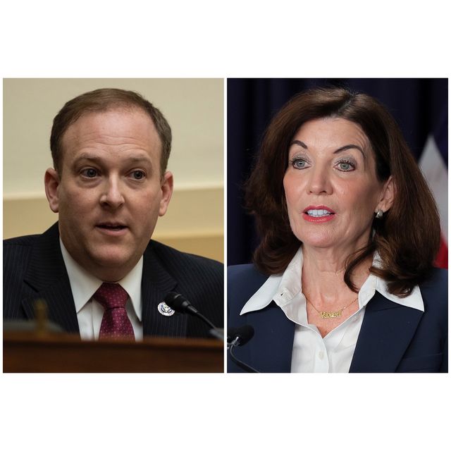 Long Island-based Rep. Lee Zeldin will face off against incumbent Democratic Gov. Kathy Hochul in November.